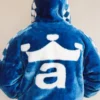 Fuzzy Faux-Fur Hoodie