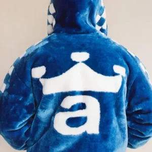Fuzzy Faux-Fur Hoodie
