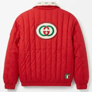 Get 1987 Gucci Red Puffer Jacket