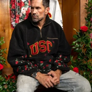 Get 2026 Ryoko Rain x USC Black Sweatshirt