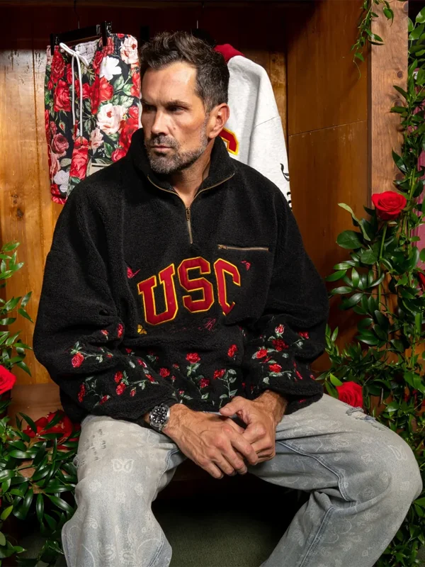 Get 2026 Ryoko Rain x USC Black Sweatshirt
