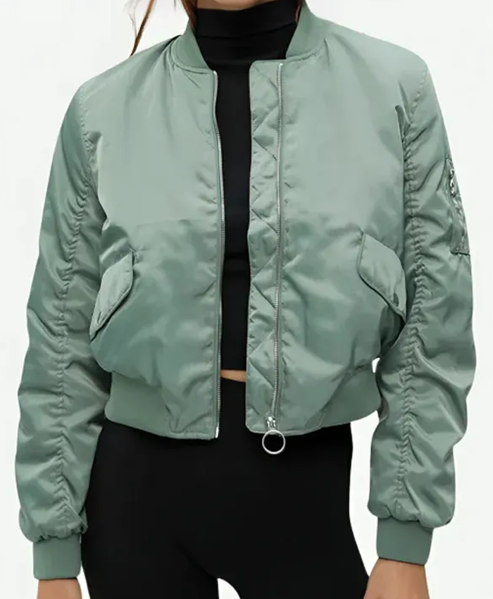 Get A Good Girl’s Guide to Murder Emma Myers Bomber Jacket