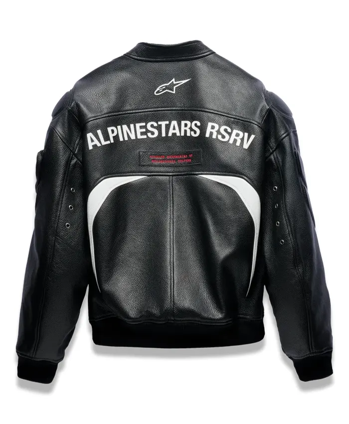 Get ALPINESTARS RSRV The Chief Bomber Leather Jacket