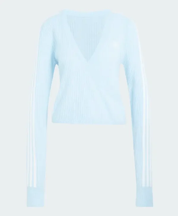 Get Adidas Jennie Knitted Wrap Around Cardigan