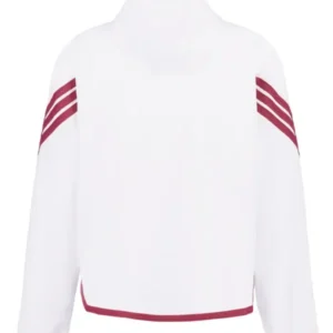 Get Adidas Real Madrid Warm Up White Jacket