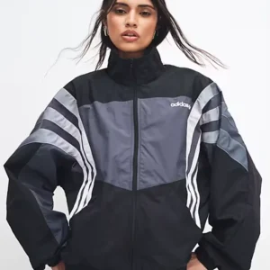 Get Adidas Santiago Black Track Top Jacket
