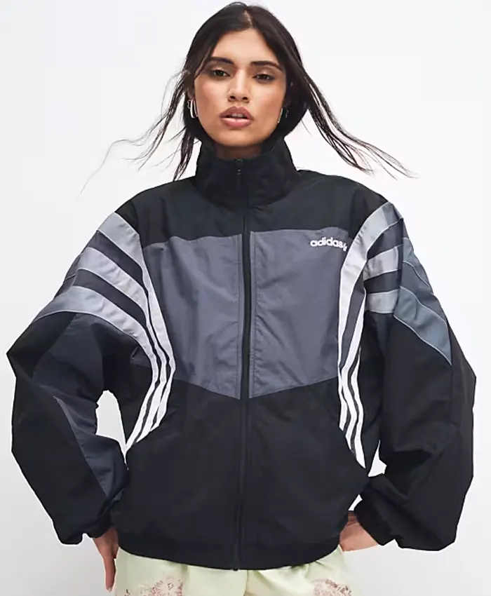 Get Adidas Santiago Black Track Top Jacket