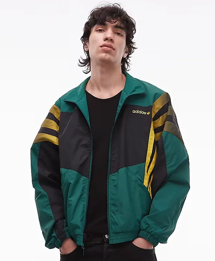 Get Adidas Santiago Dark Green Track Top Jacket