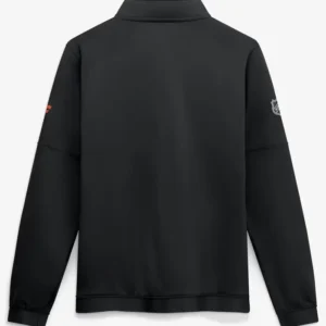 Get Anaheim Ducks Pro Rink Fleece Quarter-Zip Pullover Jacket