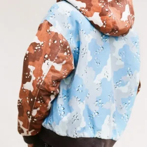 Get Awake NY Fall 26 Camo Zip Hoodie