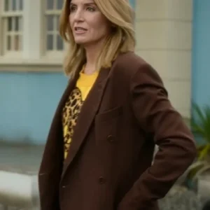 Get Bad Sisters Sharon Horgan Brown Wool Coat