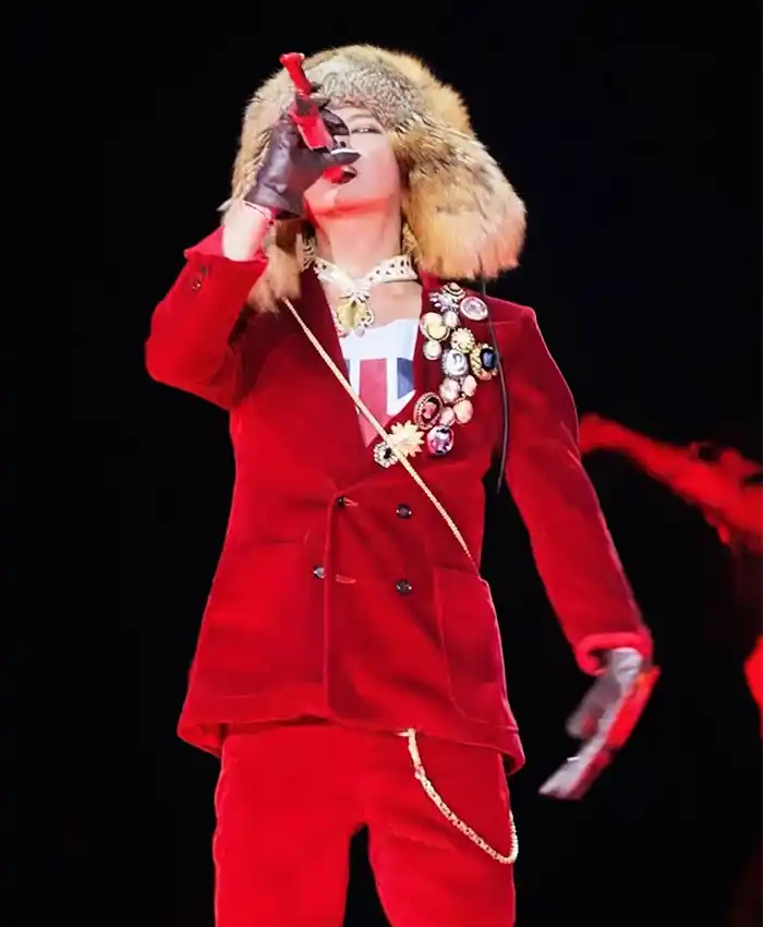 Get Bigbang World Tour 2026 G-Dragon Red Velvet Blazer
