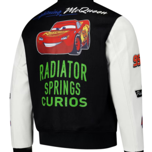 Get Cars Freeze Max Radiator Full-Zip Black Varsity Jacket