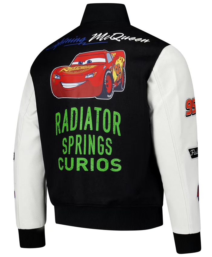 Get Cars Freeze Max Radiator Full-Zip Black Varsity Jacket