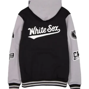 Get Chicago White Sox Throwback Patch Letterman Jacket