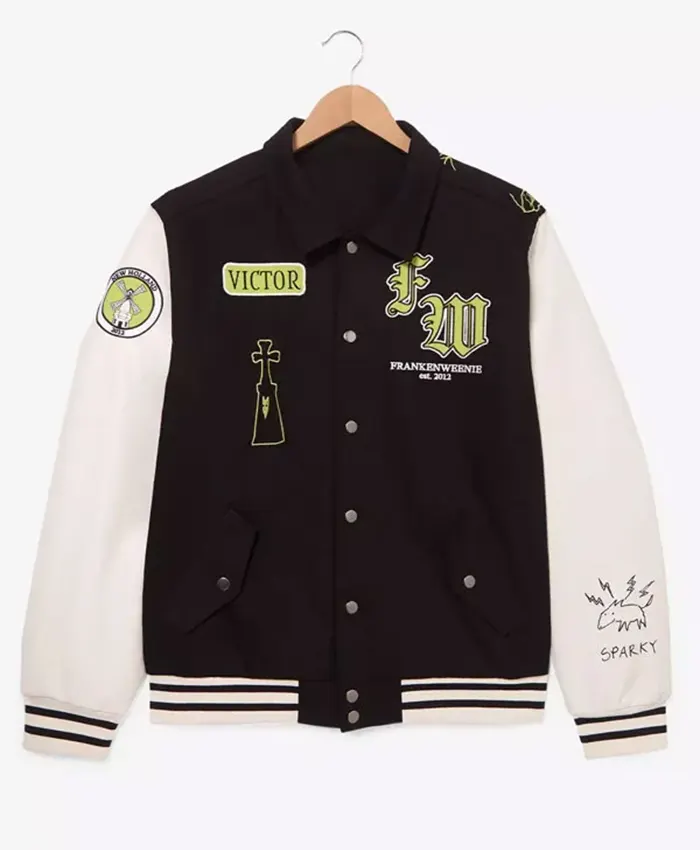 Get Disney Frankenweenie Glow in the Dark Varsity Jacket