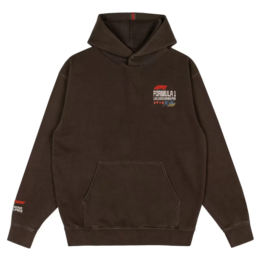 Get F1 Las Vegas GP Brown Desert Hoodie