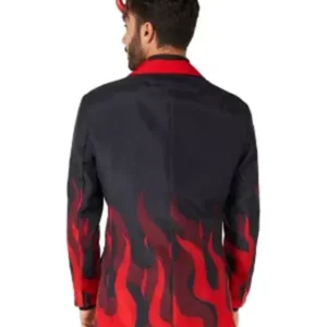 Get Halloween Devil Party Suit Blazer