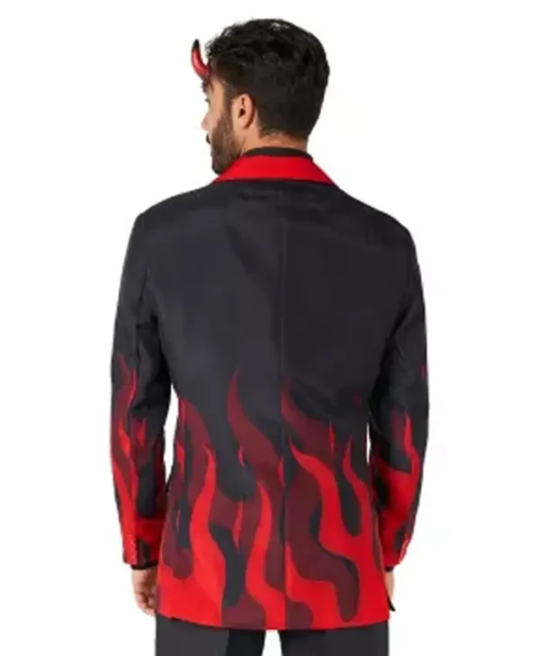 Get Halloween Devil Party Suit Blazer
