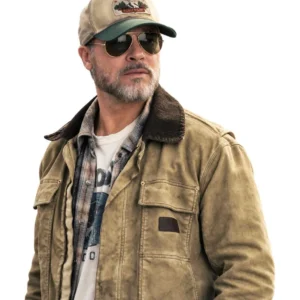 Get Heart of the Beast 2026 Brad Pitt Brown Cotton Jacket