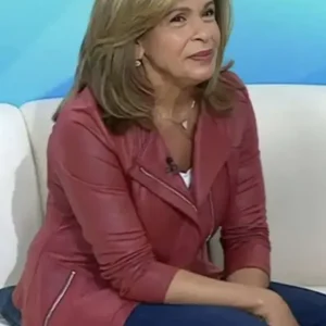 Get Hoda Kotb The Today Show Leather Jacket