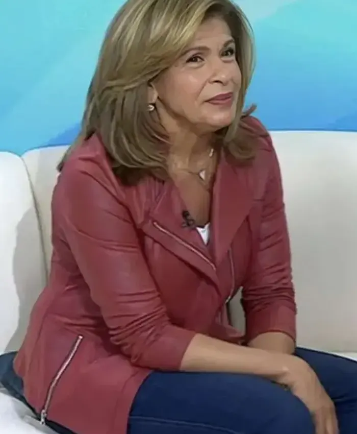 Get Hoda Kotb The Today Show Leather Jacket
