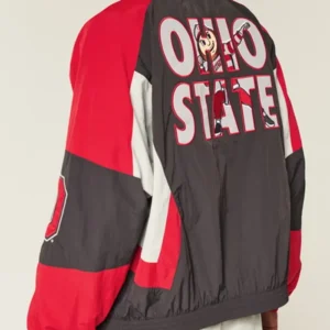 Get Hollister Ohio State University Buckeyes Windbreaker Jacket