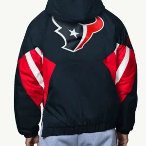 Get Houston Texans Classic Breakaway Half-Zip Hooded Jacket