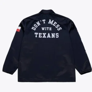 Get Houston Texans Navy Coaches Jacket