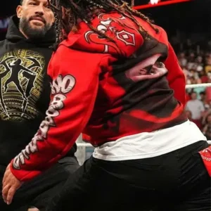 Get Jacob Fatu WWE RAW 2026 Red Wolf Jacket