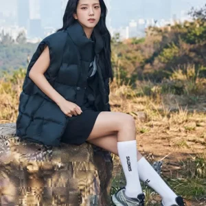 Get Jisoo X Salomon Outpulse Down Vest