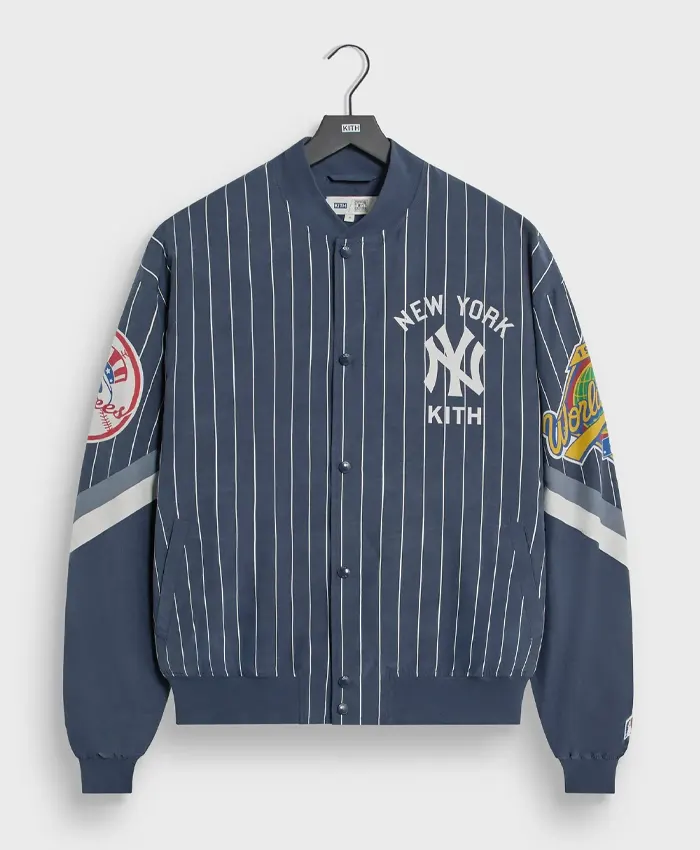 Get Josh Hart Kith x Yankees 2026 Pinstripe Jacket