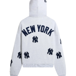 Get Kith New York Yankees Vintage Braxton Zip Hoodie