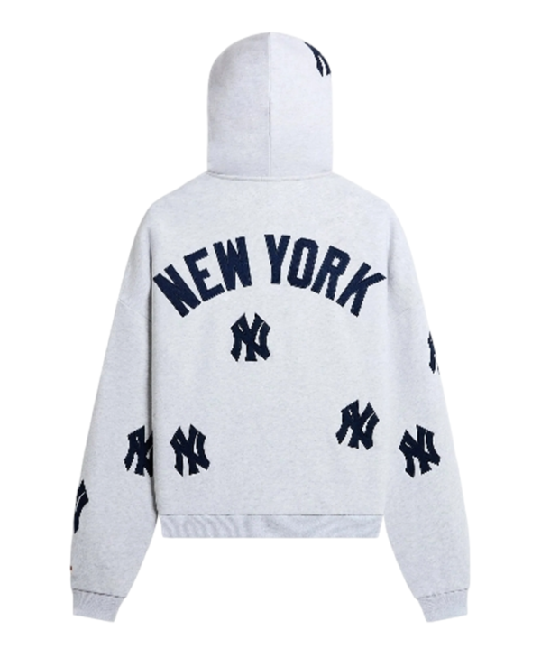 Get Kith New York Yankees Vintage Braxton Zip Hoodie