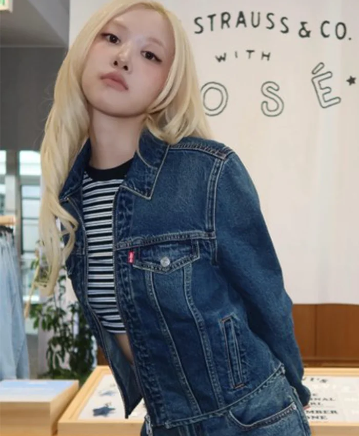 Get Levi’s x Rosé Zip-up Trucker Jacket