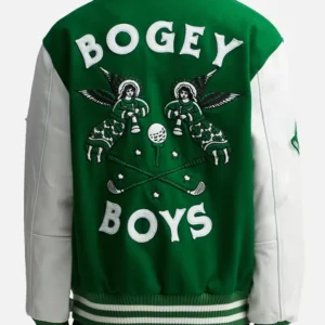 Get Macklemore Bogey Boys Green Varsity Jacket