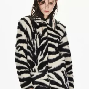Get Mango Zebra Jacket