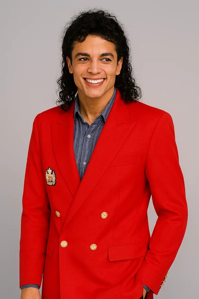 Get Michael Jackson Award Ceremony Red Blazer