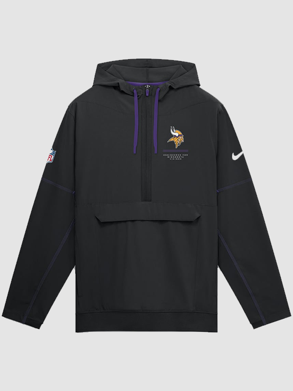 Get Minnesota Vikings 2026 Sideline Anorak Jacket