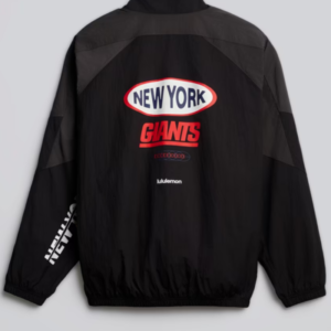 Get New York Giants lululemon Men’s Black Nylon Oversized Track Jacket