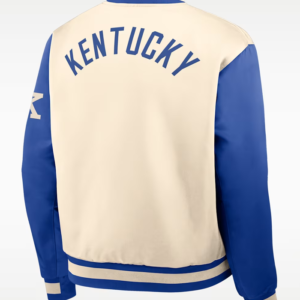 Get Nike Kentucky Legacy College Full-Snap Bomber Jacket