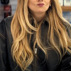 Get Nobody Wants This Morgan Brown Leather Jacket