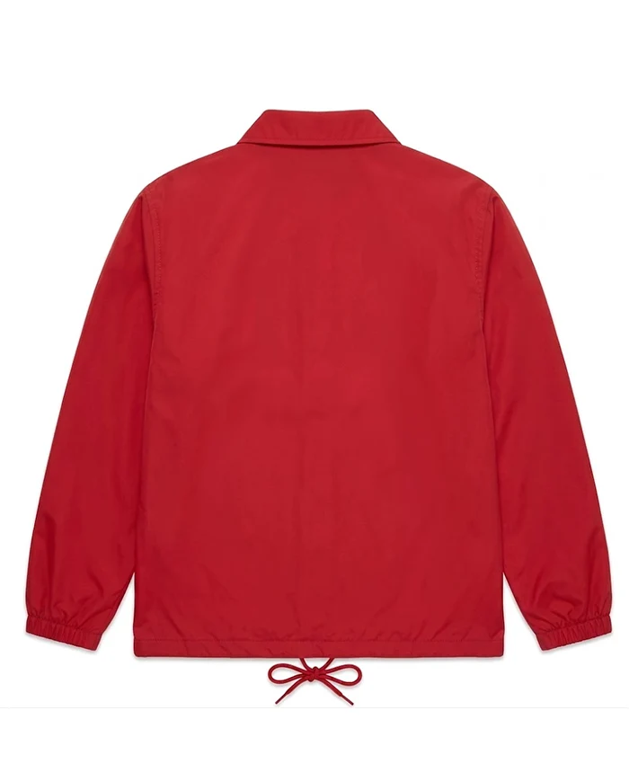 Get OVO x University of Georgia Red Coaches Jacket