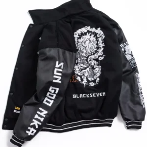 Get One Piece Monkey D Luffy Gear 5 Varsity Jacket