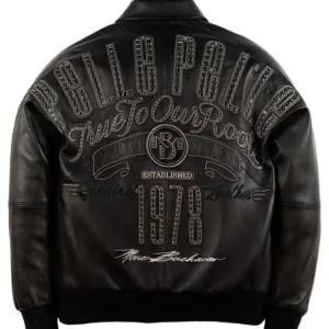 Get Pelle Pelle True To Our Roots Black Jacket
