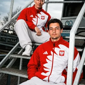 Get Poland Team Robert Lewandowski Track Jacket