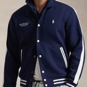 Get Polo Ralph Lauren US Open Crest Double-Knit Jacket
