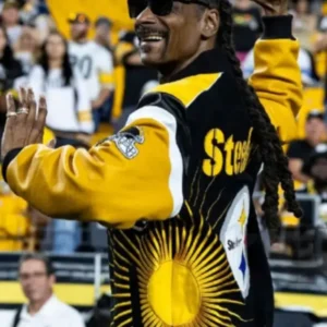 Get SNF Snoop Dogg Steelers Varsity Jacket