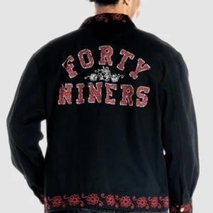 Get San Francisco 49ers 2026 Latino Heritage Denim Jacket