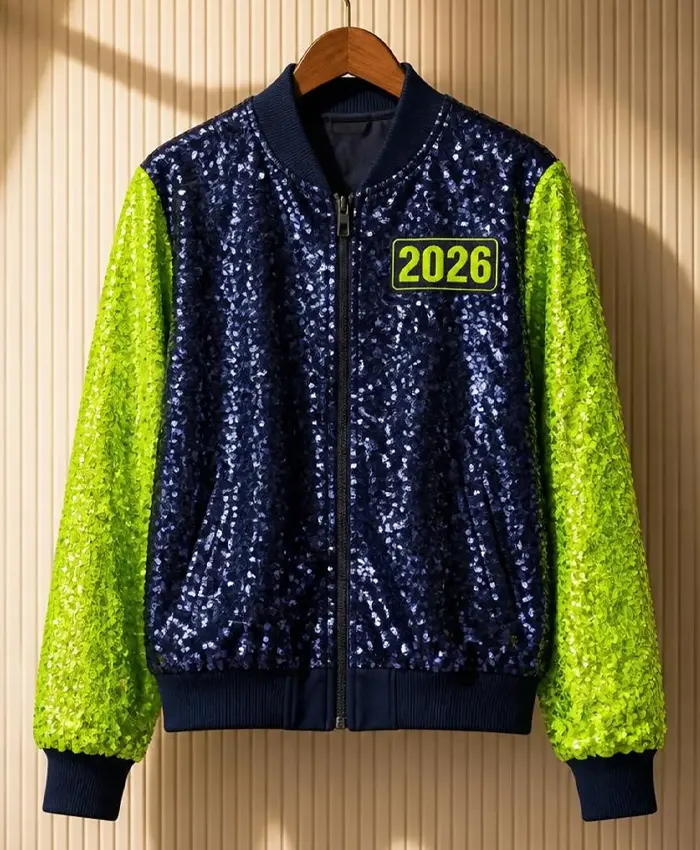 Get Seattle Seahawks Championship Sequin Bomber Jacket